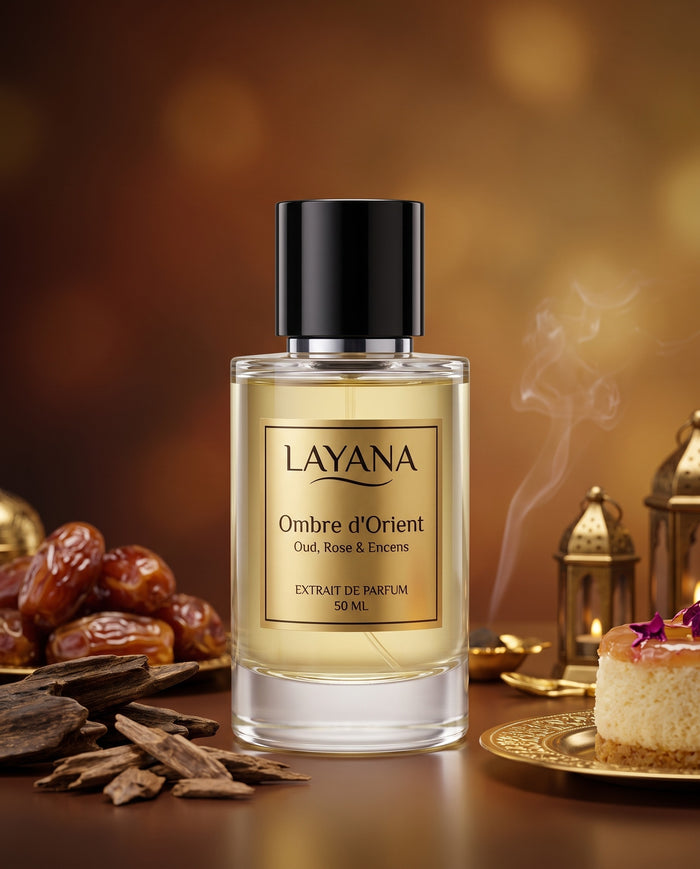 LAYANA Ombre d'Orient — extrait de parfum 50 ml — Oud, Rose & Encens