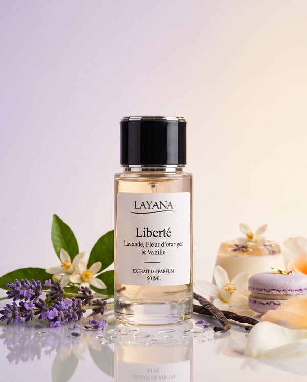 LAYANA Liberté — extrait de parfum 50 ml — Lavande, Fleur d'oranger & Vanille