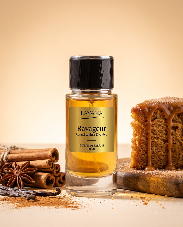 LAYANA Ravageur — extrait de parfum 50 ml — Cannelle, Musc & Ambre