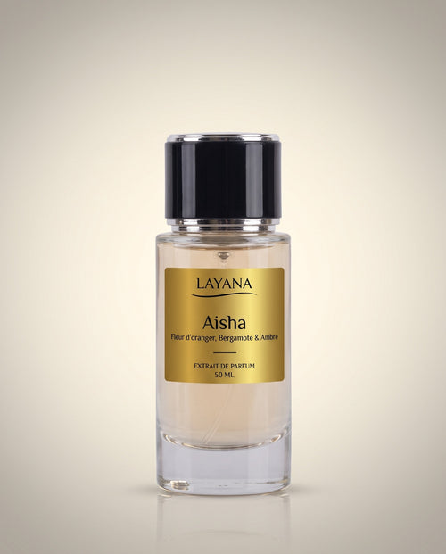 LAYANA Aisha — Fleur d'oranger, Bergamote & Ambre (packshot)